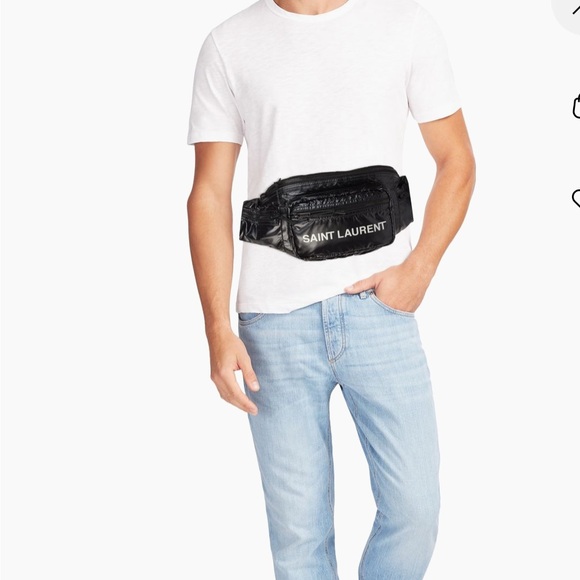 Saint Laurent Black Belt Bag/Fanny pack - Picture 10 of 13